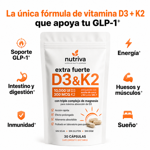 Vitamina D3 y K2
